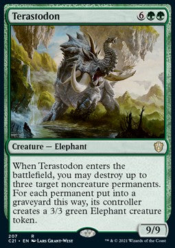 Terastodon - Commander: Strixhaven (Rare) [C21-207]