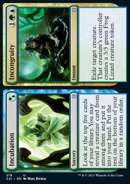 Incubation // Incongruity - Commander: Strixhaven (Uncommon) [C21-219]