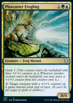 Plaxcaster Frogling - Commander: Strixhaven (Uncommon) [C21-226]