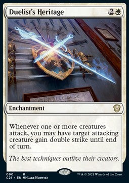 Duelist's Heritage - Commander: Strixhaven (Rare) [C21-90]