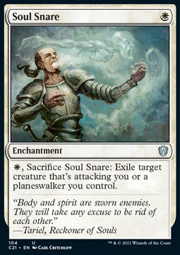 Soul Snare - Commander: Strixhaven (Uncommon) [C21-104]