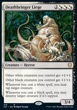 Deathbringer Liege - Commander: Strixhaven (Rare) [C21-214]