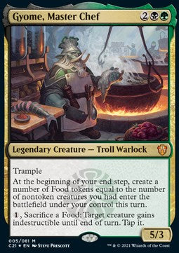 Gyome, Master Chef - Commander: Strixhaven (Mythic) [C21-5]
