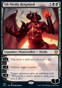 Ob Nixilis Reignited - Commander: Strixhaven (Mythic) [C21-149]