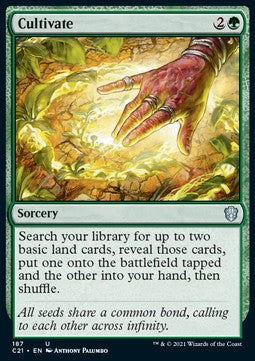 Cultivate - Commander: Strixhaven (Uncommon) [C21-187]