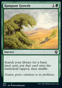 Rampant Growth - Commander: Strixhaven (Common) [C21-204]