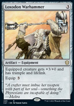 Loxodon Warhammer - Commander: Strixhaven (Rare) [C21-249]