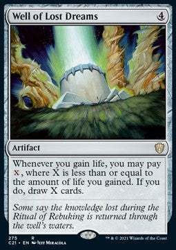 Well of Lost Dreams - Commander: Strixhaven (Rare) [C21-275]