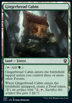 Gingerbread Cabin - Commander: Strixhaven (Common) [C21-290]