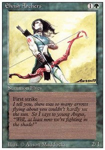 Elvish Archers - Revised (Rare)