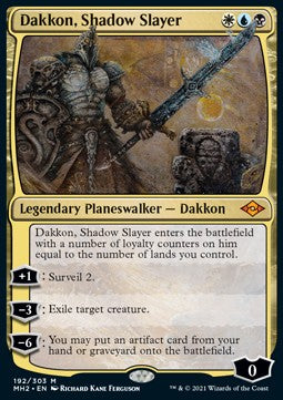 Dakkon, Shadow Slayer - Modern Horizons 2 (Mythic) [MH2-192]