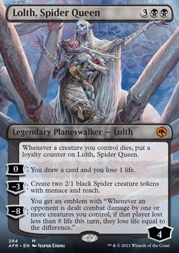 Lolth, Spider Queen - Adventures in the Forgotten Realms: Extras (Mythic) [XAFR-284]