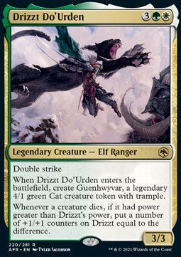 Drizzt Do'Urden - Adventures in the Forgotten Realms (Rare) [AFR-220]