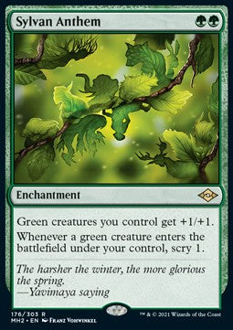 Sylvan Anthem - Modern Horizons 2 (Rare) [MH2-176]