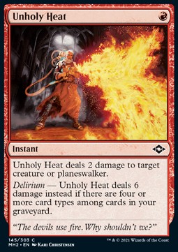 Unholy Heat - Modern Horizons 2 (Common) [MH2-145]