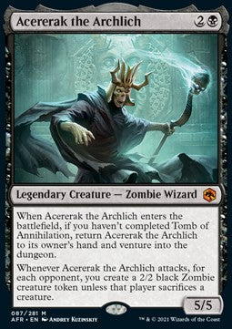 Acererak the Archlich - Adventures in the Forgotten Realms (Mythic) [AFR-87]
