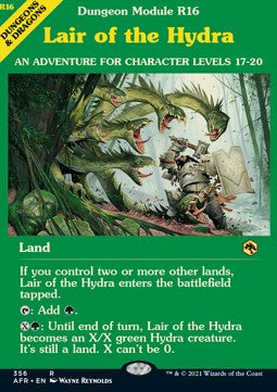Lair of the Hydra - Adventures in the Forgotten Realms: Extras (Rare) [XAFR-356]
