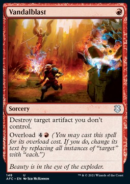 Vandalblast - Commander: Adventures in the Forgotten Realms (Uncommon) [AFC-148]