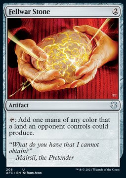 Fellwar Stone - Commander: Adventures in the Forgotten Realms (Uncommon) [AFC-206]