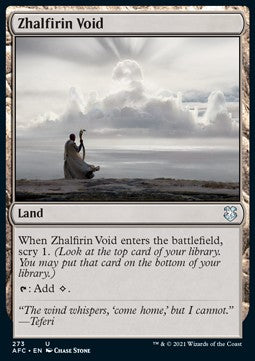 Zhalfirin Void - Commander: Adventures in the Forgotten Realms (Uncommon) [AFC-273]