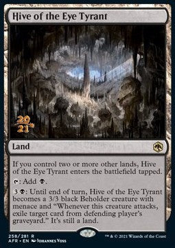 Hive of the Eye Tyrant (V.1) - Adventures in the Forgotten Realms: Promos (Rare) [PAFR-258]