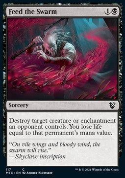 Feed the Swarm - Commander: Innistrad: Midnight Hunt (Common) [MIC-117]