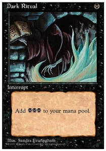 Dark Ritual⁣ - Fourth Edition⁣ (Common)