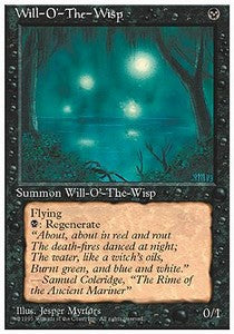 Will-o'-the-Wisp - Fourth Edition (Rare)