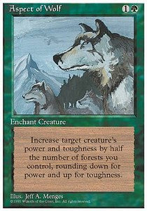 Aspect of Wolf - Fourth Edition (Rare)