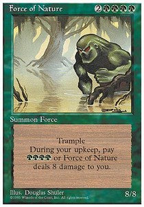 Force of Nature - Fourth Edition (Rare)