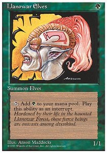 Llanowar Elves⁣ - Fourth Edition⁣ (Common)