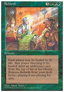 Rebirth - Fourth Edition (Rare)