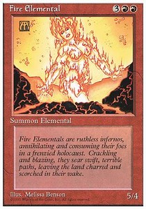 Fire Elemental - Fourth Edition (Uncommon)