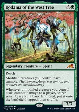 Kodama of the West Tree - Kamigawa: Neon Dynasty (Mythic) [NEO-199]
