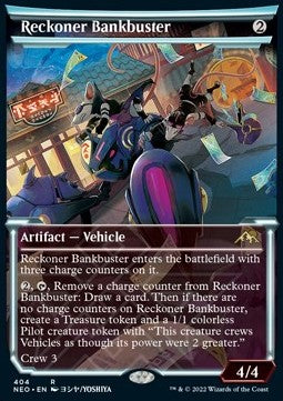 Reckoner Bankbuster (V.1) - Kamigawa: Neon Dynasty: Extras (Rare) [XNEO-404]