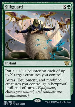Silkguard (V.1) - Commander: Kamigawa: Neon Dynasty (Rare) [NEC-29]
