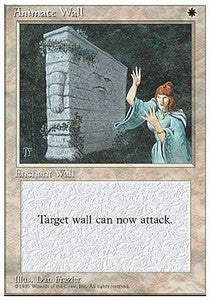 Animate Wall - Fourth Edition (Rare)