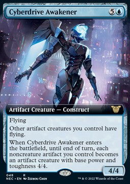 Cyberdrive Awakener (V.2) - Commander: Kamigawa: Neon Dynasty (Rare) [NEC-48]