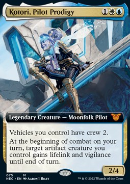Kotori, Pilot Prodigy (V.2) - Commander: Kamigawa: Neon Dynasty (Mythic) [NEC-75]