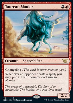 Taurean Mauler⁣ - Commander: Kamigawa: Neon Dynasty⁣ (Rare)⁣ [111]