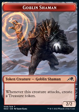 Goblin Shaman Token (Red 2/2) - Kamigawa: Neon Dynasty: Extras (Token) [XNEO-T08]