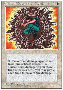 Circle of Protection: Artifacts - Fourth Edition (Uncommon)