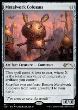 Metalwork Colossus (V.1) - Secret Lair Drop Series: Extra Life (Rare) [SLDXL-377]