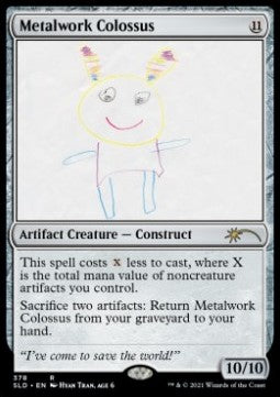 Metalwork Colossus (V.2) - Secret Lair Drop Series: Extra Life (Rare) [SLDXL-378]