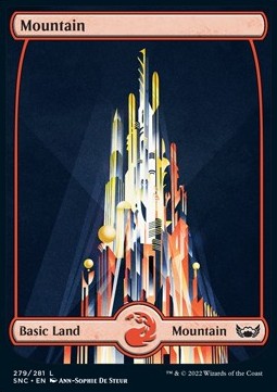 Mountain (V.2) - Streets of New Capenna (Land) [SNC-279]