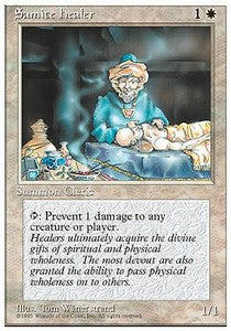 Samite Healer - Fourth Edition (Common)
