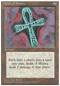 Ankh of Mishra - Fourth Edition (Rare)