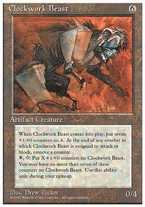 Clockwork Beast - Fourth Edition (Rare)