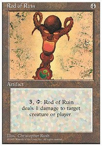Rod of Ruin - Fourth Edition (Uncommon)