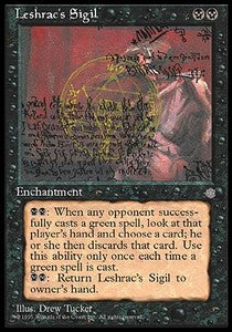 Leshrac's Sigil - Ice Age (Uncommon)